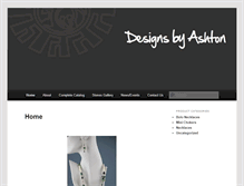Tablet Screenshot of designsbyashton.com